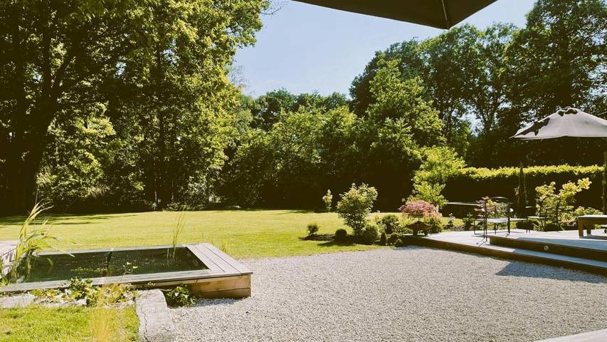 Maison d’hôte pour 2 personnes, avec Terrasse et Jardin ainsi que Piscine et Vue à Grez-Doiceau
