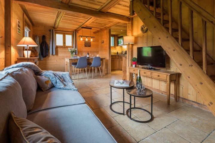 Chalet pour 4 personnes, avec terrasse et jardin à Combloux - 3