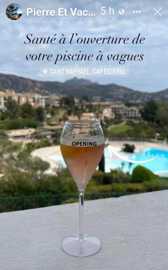 Gîte pour 5 personnes, avec terrasse et piscine ainsi que bassin pour enfant et vue dans Golf De Cap Esterel - 4