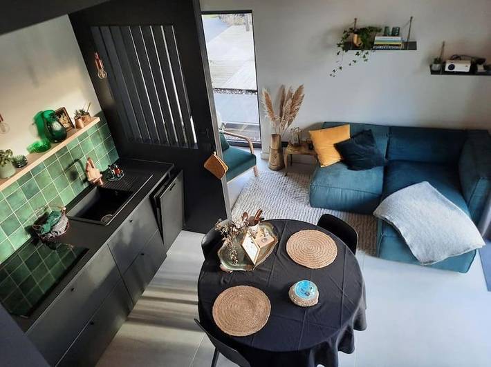 Location de vacances pour 2 personnes, avec Terrasse ainsi que Jardin et Vue à Hoeilaart