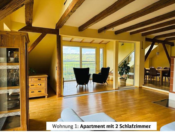 Ferienwohnung für 6 Personen, mit Ausblick und Seeblick in Wertach