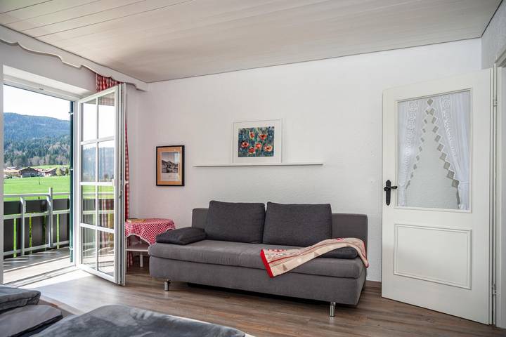Studio für 2 Personen, mit Balkon in Bolsterlang