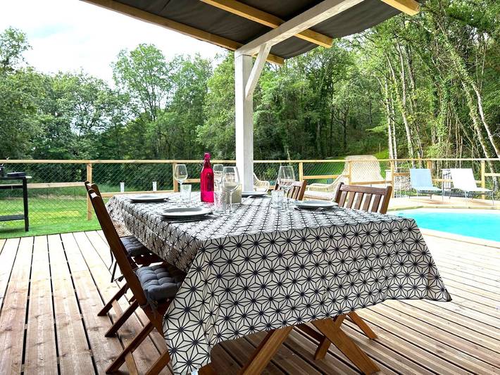 Gîte pour 4 personnes, avec piscine à La Bachellerie - 4
