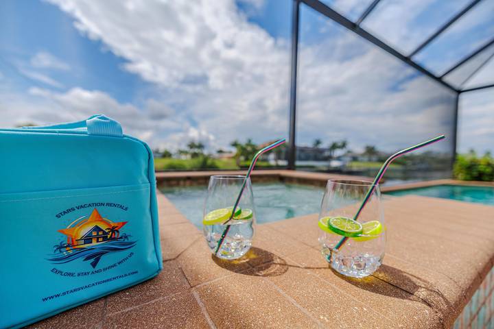 Vakantiehuis voor 8 personen, met tuin, kindvriendelijk in Cape Coral