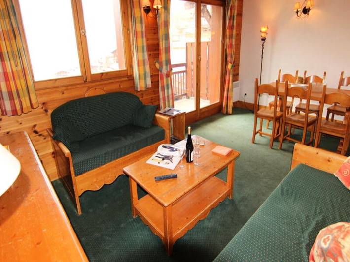 Chalet pour 6 personnes, avec balcon, adapté aux familles à Val Thorens - 4