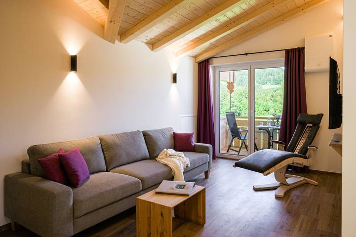 Ferienwohnung für 5 Personen, mit Balkon und Ausblick