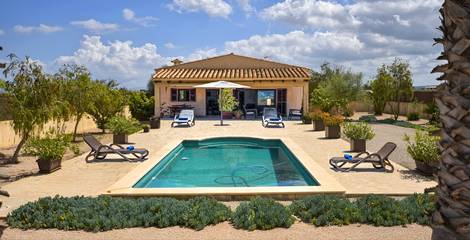 Ferienhaus in Campanet, Mallorca Inselmitte für 6 