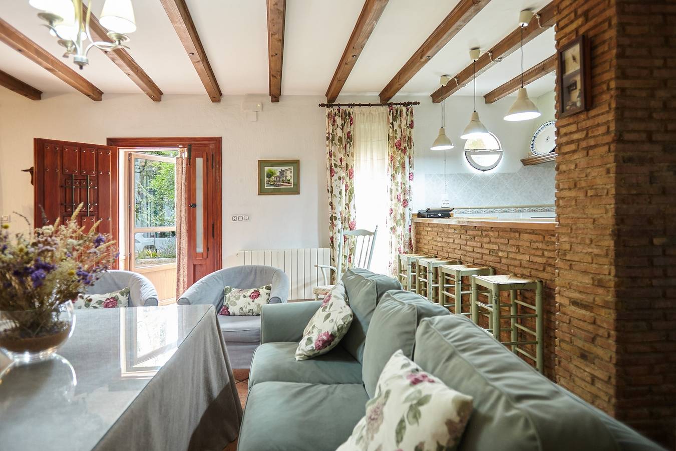 Casa de vacaciones 'Alojamiento Rural Marien' con vistas a la montaña, piscina, jardín y Wi-Fi in Alcaudete, Sierras Subbéticas