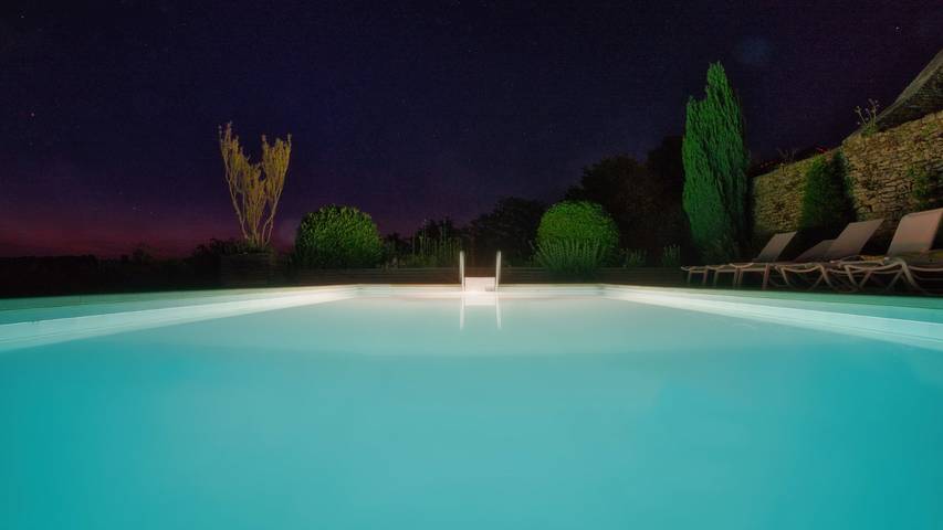 Gîte pour 12 personnes, avec piscine à Saint-Geniès - 3
