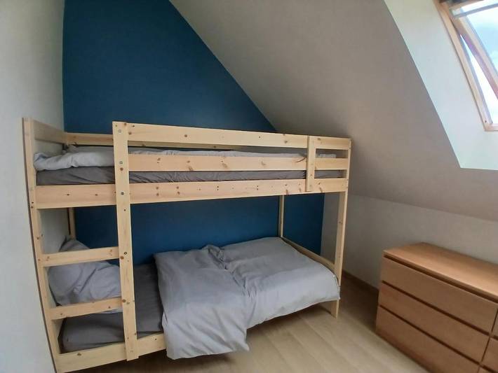 Location de vacances pour 5 personnes, avec terrasse et jardin à Aumeville-Lestre