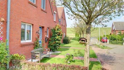 Ferienhaus für 6 Personen, mit Terrasse und Garten in Jemgum