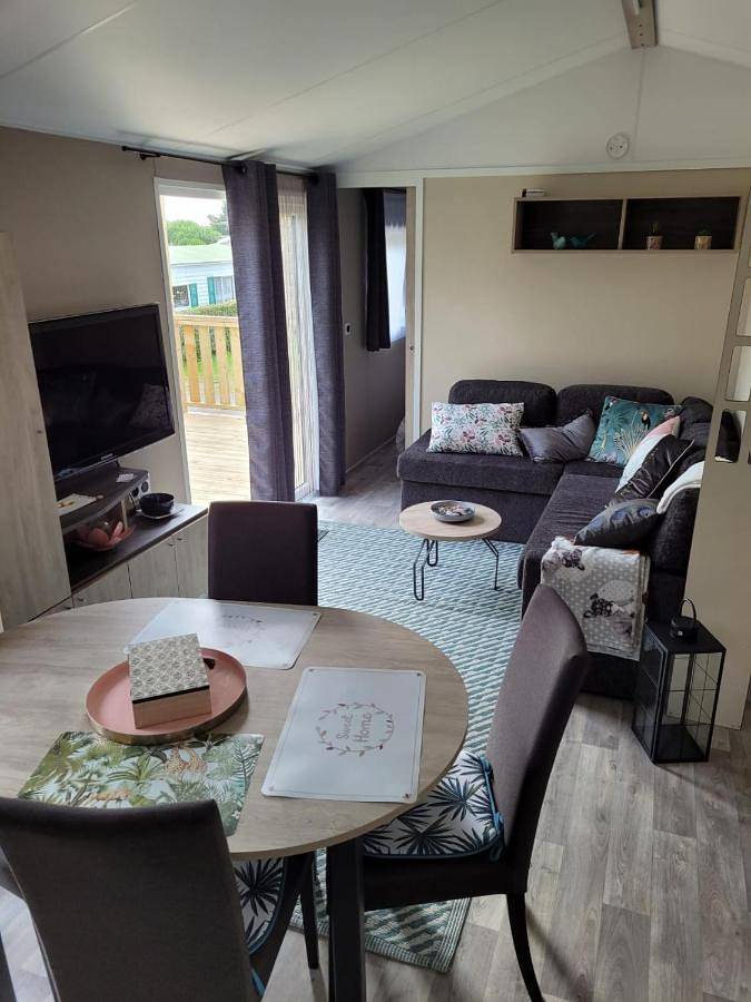 Camping pour 6 personnes, avec jardin