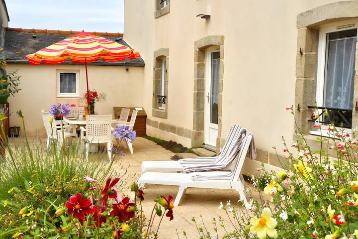 Ferienhaus für 6 Personen, mit Garten