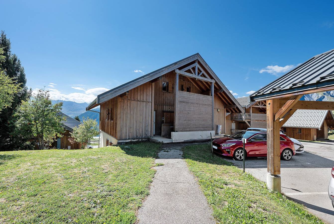 Maison de vacances pour 10 personnes avec balcon in La Toussuire, Villarembert