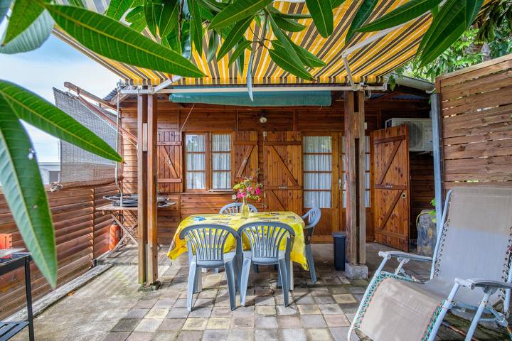 Bungalow pour 2 personnes, avec terrasse sur l' Île de la Réunion