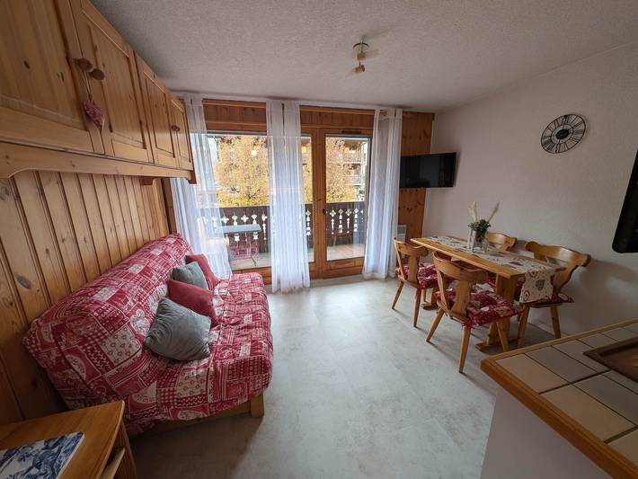 Gîte pour 4 personnes, avec balcon dans Station de Morillon - 2