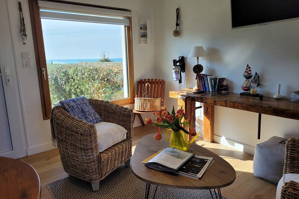Ganze Wohnung, Tipoz'Immo • Le Cocon cosy surf spot • direct access to the sea • pets welcome in Penhors, Pouldreuzic