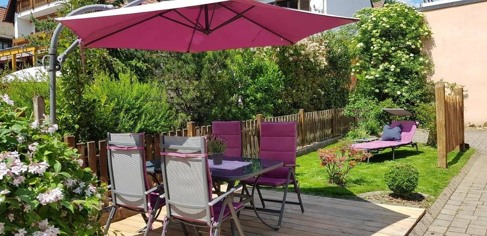 Ferienwohnung für 3 Personen, mit Balkon und Terrasse sowie Garten und Ausblick in Schönau (Pfalz) - 3