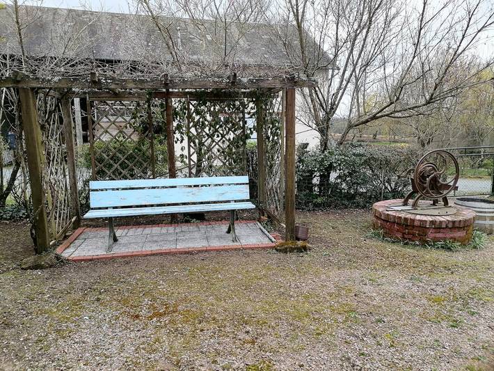 Ferienhaus 'Le Gîte du Champ de la Croix' mit privater Terrasse, Garten und WLAN in Subligny, Bourges und Umgebung