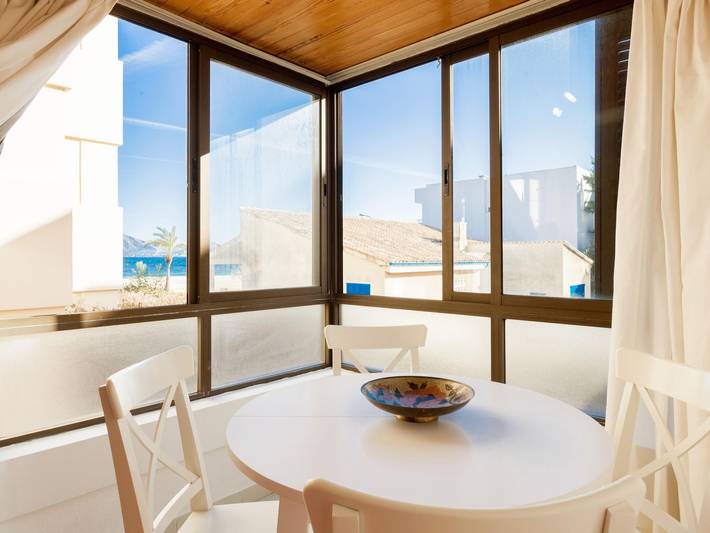 Ferienwohnung für 3 Personen, mit Meerblick in Port de Pollença