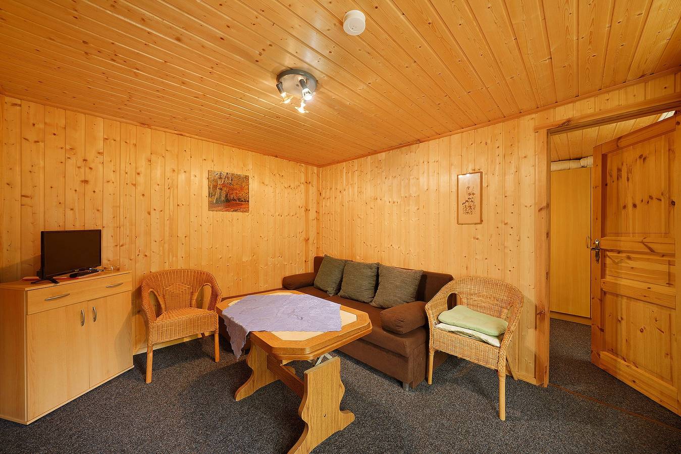 Bungalow '37a - Kimbucht' mit privater Terrasse und Gemeinschaftsgarten in Waldhufen, Oberlausitz-Niederschlesien