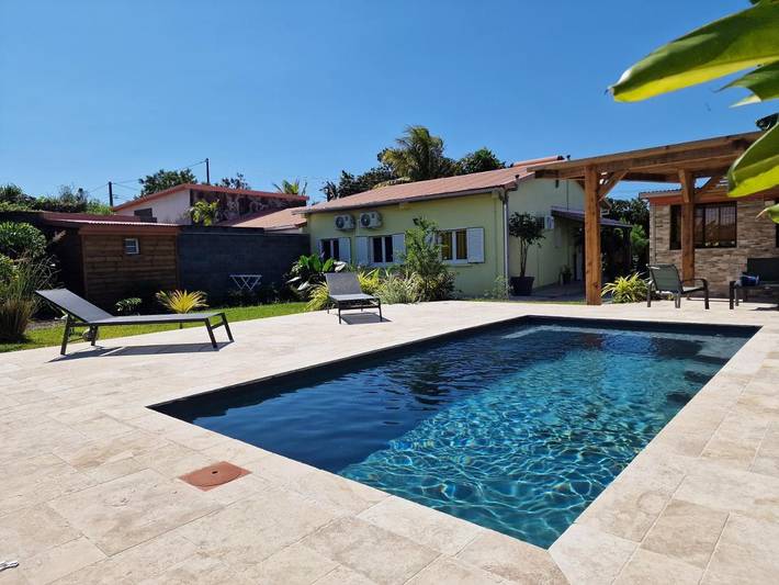 Villa pour 6 personnes, avec piscine et jardin