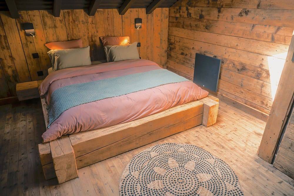 Magnificent chalet on a green island. 2 ponds, private sauna and jacuzzi in Saint-Nabord, Épinal en omgeving