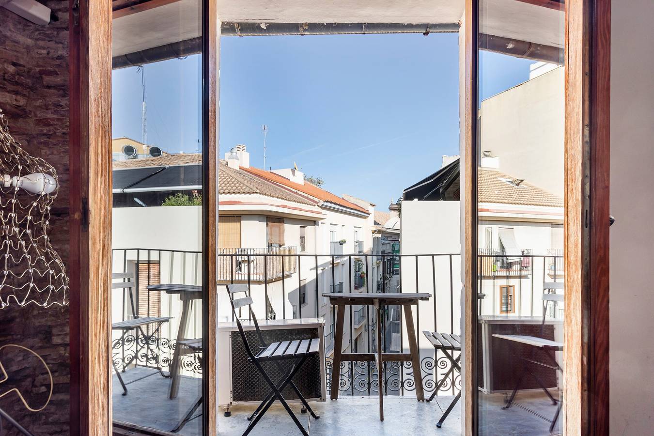 Estudio entero, Apartamento estudio 'Estudio 4 Centro Histrico Valencia' con jardín privado y aire acondicionado in Valencia City Centre, Valencia