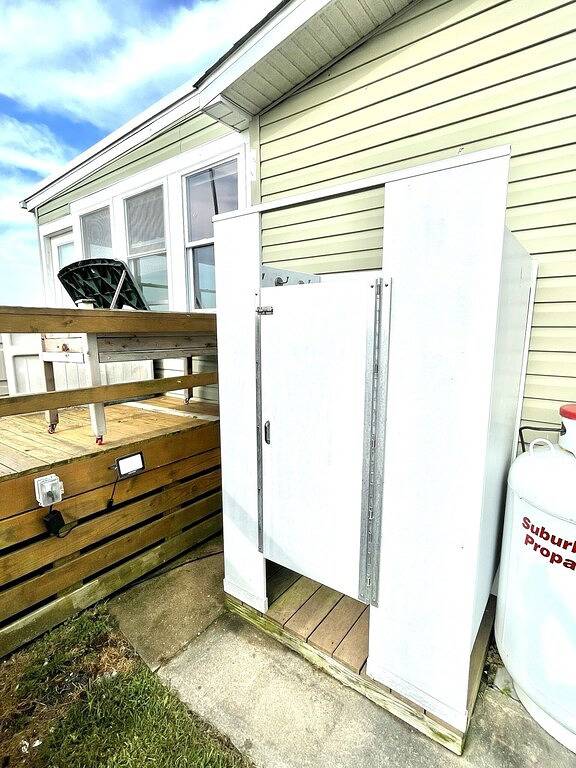 Cabin for 9 people, with terrace in Delaware