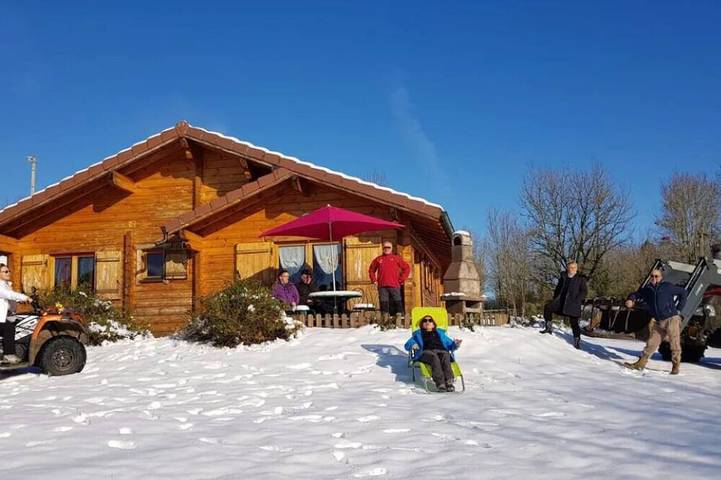 Gîte pour 6 personnes à Lent