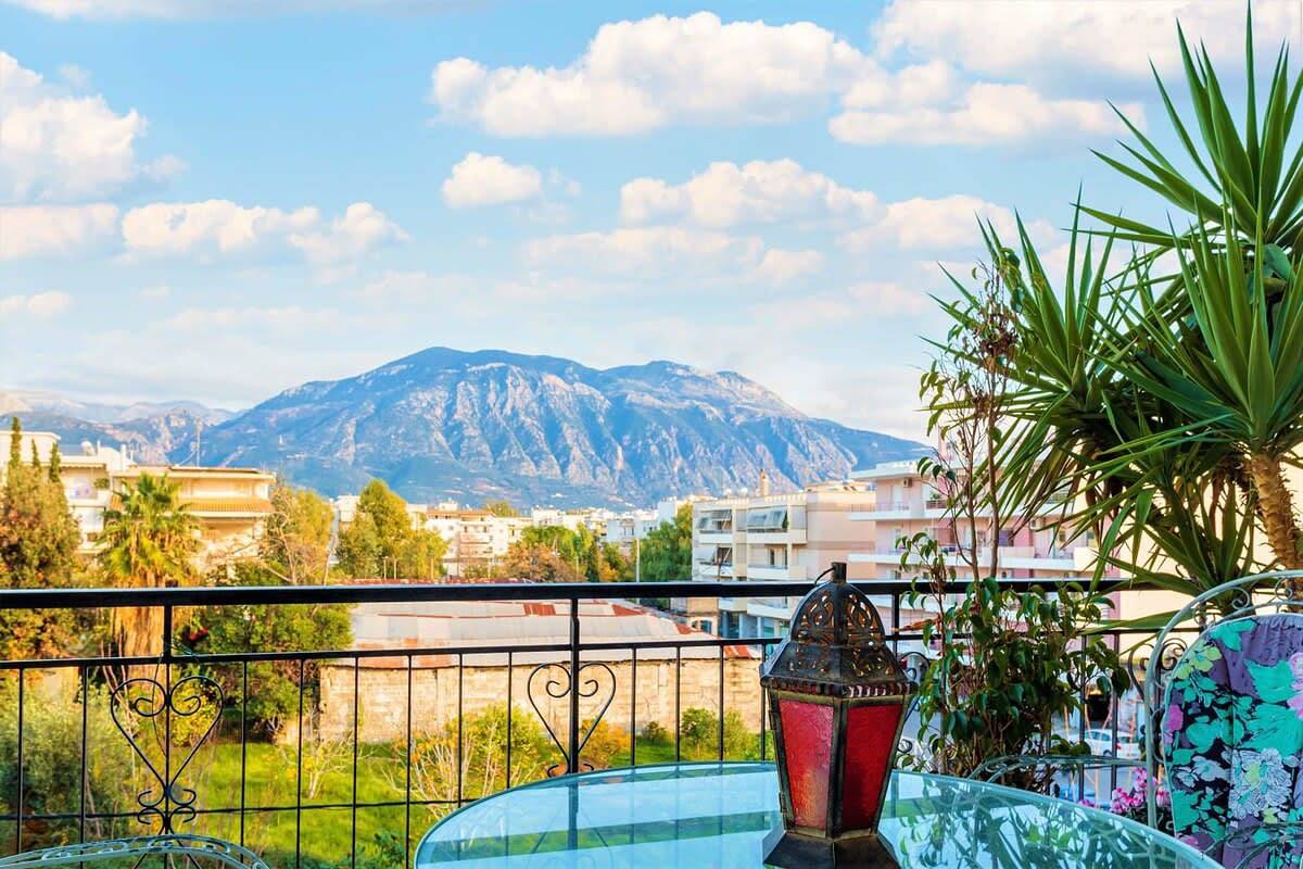 Vakantiehuis voor 5 personen met balkon/terras in Kalamata, Messenia