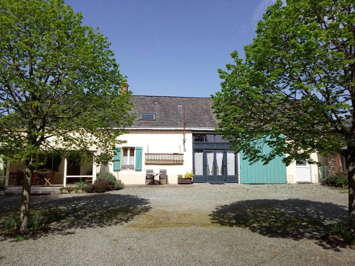 Maison d’hôte pour 2 personnes, avec Terrasse ainsi que Jardin et Vue
