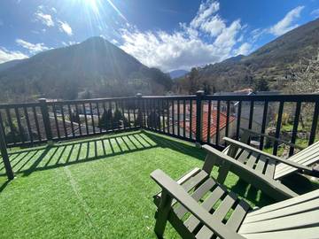 Cottage pour 6 personnes, avec vue et terrasse dans Mauléon-Barousse