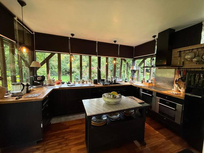 Location de vacances pour 8 personnes, avec piscine ainsi que vue et jardin, animaux acceptés à Gruchet-Saint-Siméon - 3