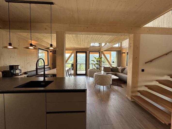 Superior Chalet # 21 mit Sauna & Hot Tub in Stadl-Predlitz, Turracher Höhe