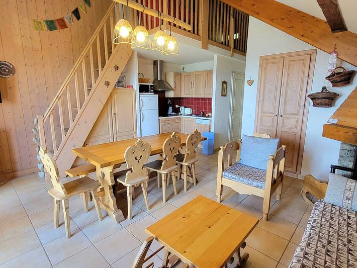 Gîte pour 7 personnes, avec balcon à Saint-Michel-de-Chaillol - 3