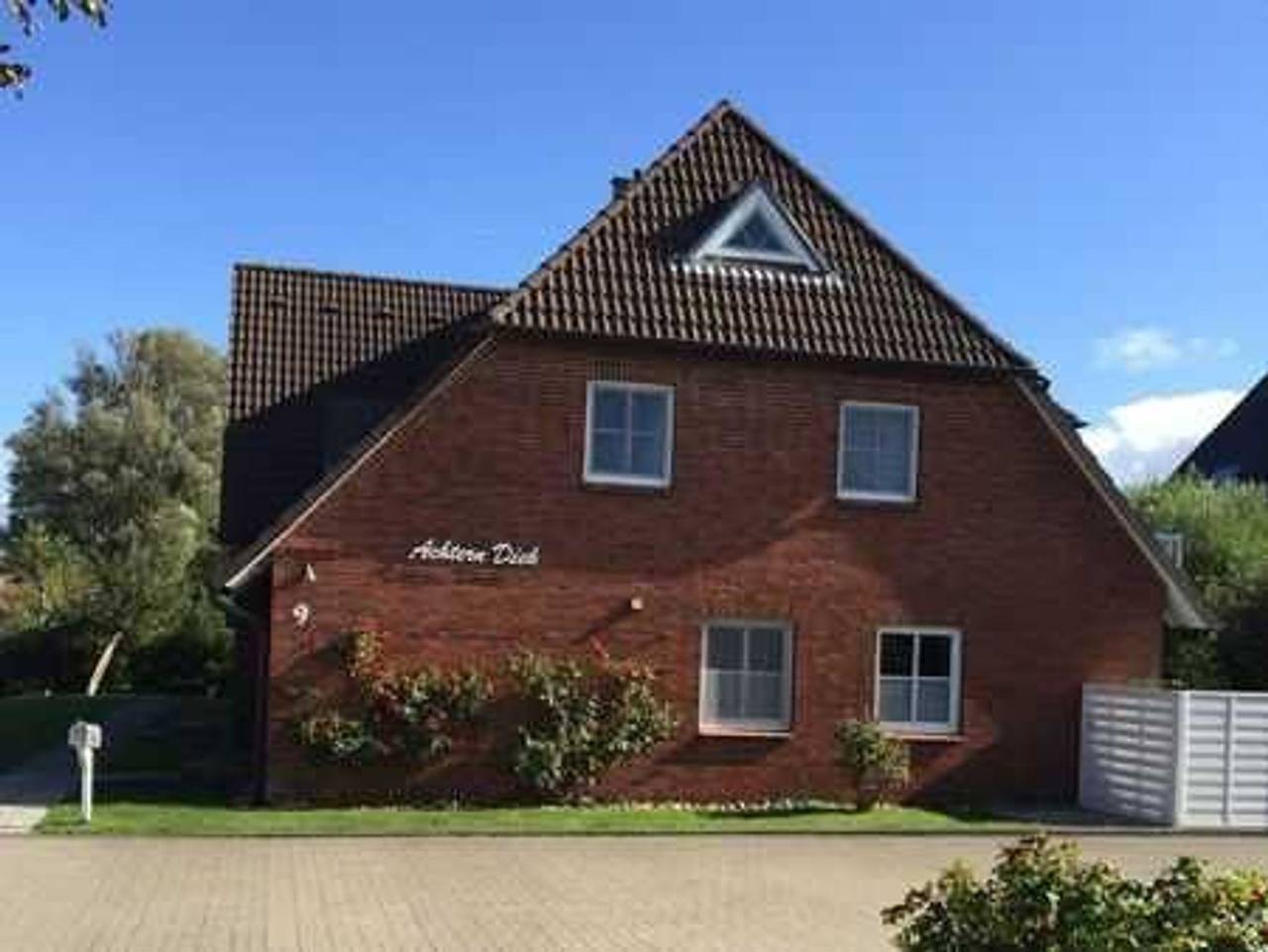Ganze Ferienwohnung, Haus Achtern Diek - Haus Achtern Diek Whg 02 in St. Peter-Ording, Eiderstedt