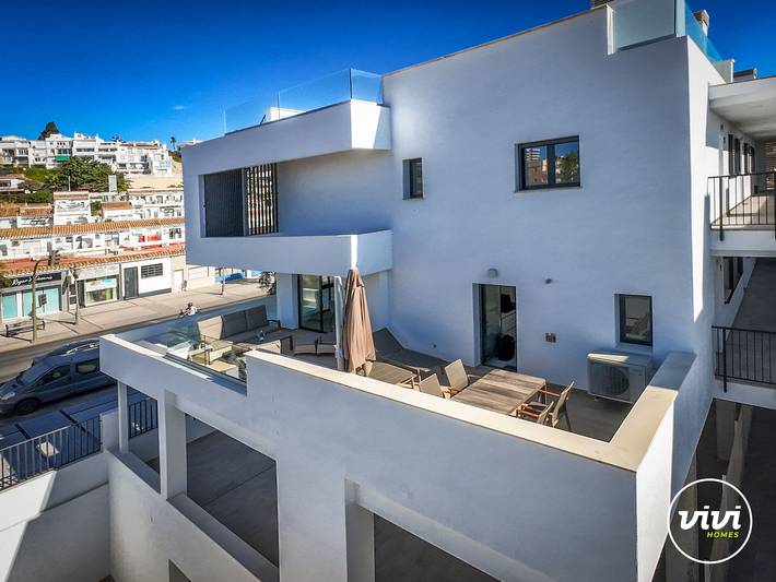 Apartment for 4 people, with garden and terrace in Montemar Torremolinos