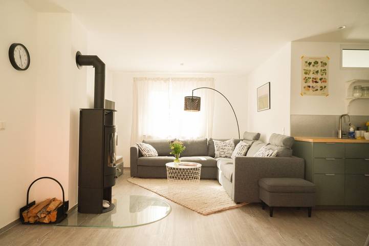 Ferienwohnung für 6 Personen, mit Garten