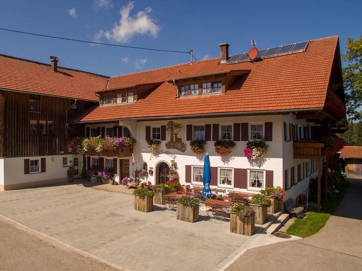 Bauernhof für 8 Personen, mit Pool und Sauna sowie Garten in Schwaben - 4