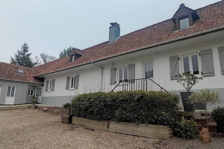 Holiday rental for 31 people, with pool and garden as well as terrace in Pas-de-Calais
