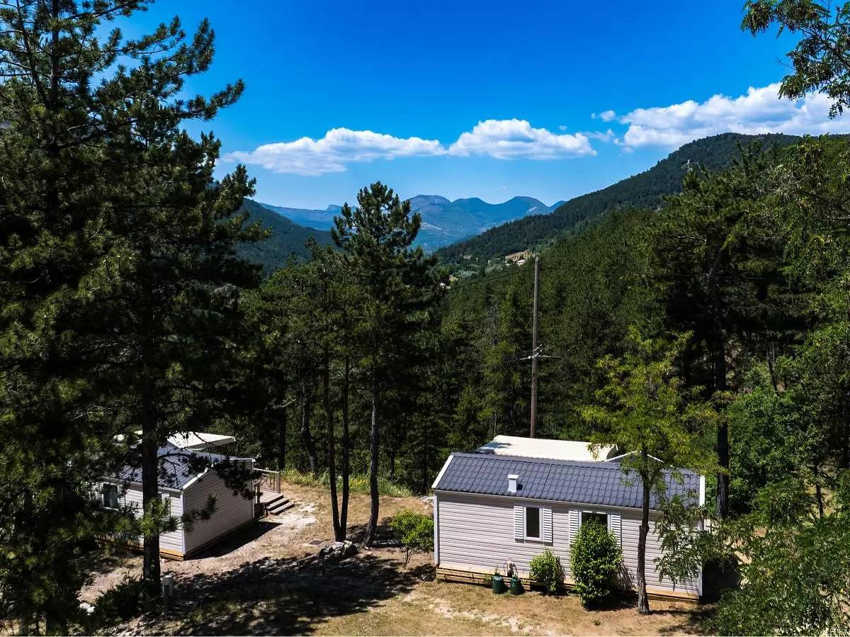 Glampingtent Camomille 4 personas in La Garde (Alpes-de-Haute-Provence), Parc naturel régional du Verdon