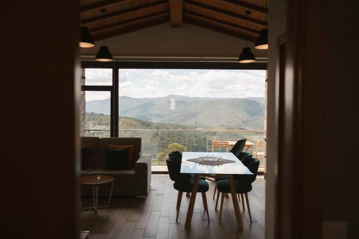 Maison de campagne pour 4 personnes, avec jardin et vue dans Castro Daire - 4