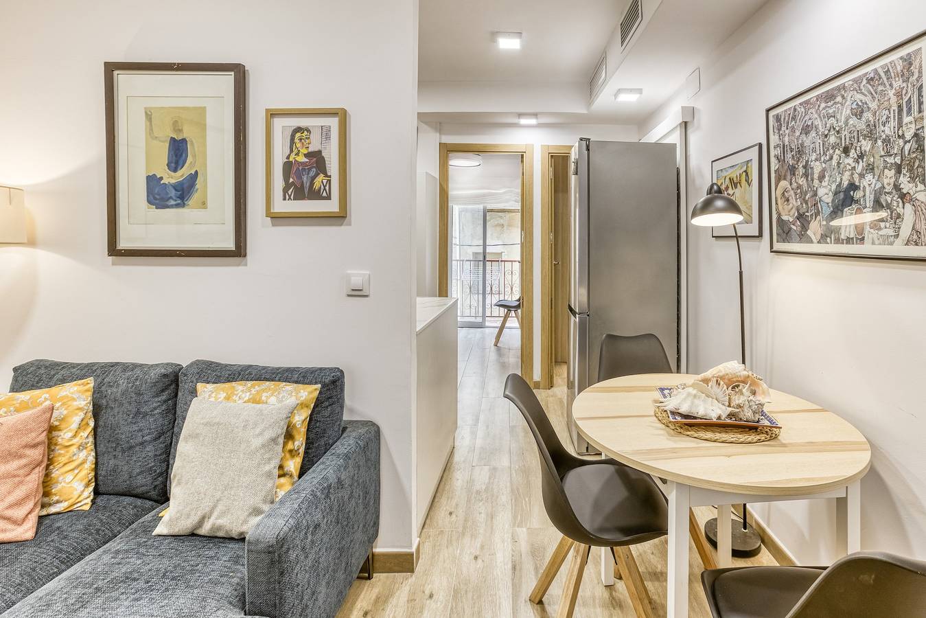 Ganze Wohnung, Apartment 'La Pau De Portbou 2' mit Balkon, Wlan und Klimaanlage in Portbou, Oberampurien