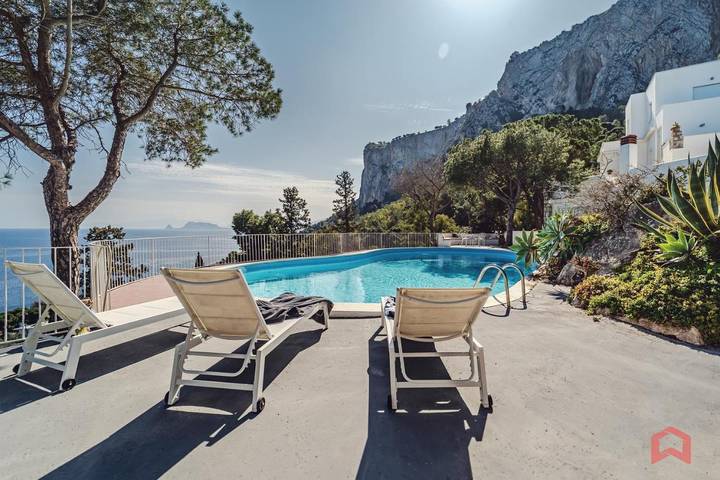 Villa mit pool für 9 Personen, mit Sauna und Ausblick sowie Pool und Garten in Palermo - 3