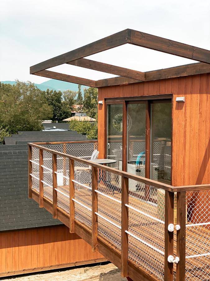 El Arrebol Comfort Camp in Jaca, Pirineos