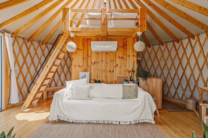 Camping für 3 Personen, mit Garten und Ausblick sowie Balkon auf Kreta - 3