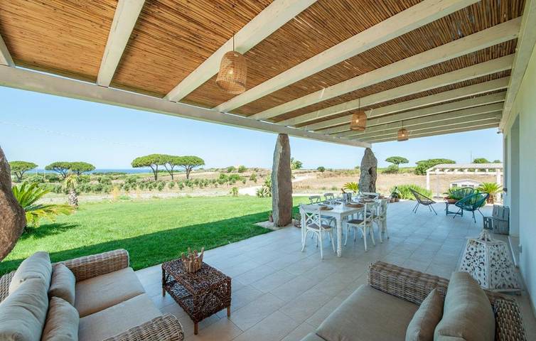 Villa pour 8 personnes, avec Terrasse et Jardin ainsi que Piscine et Vue à Sorso - 3