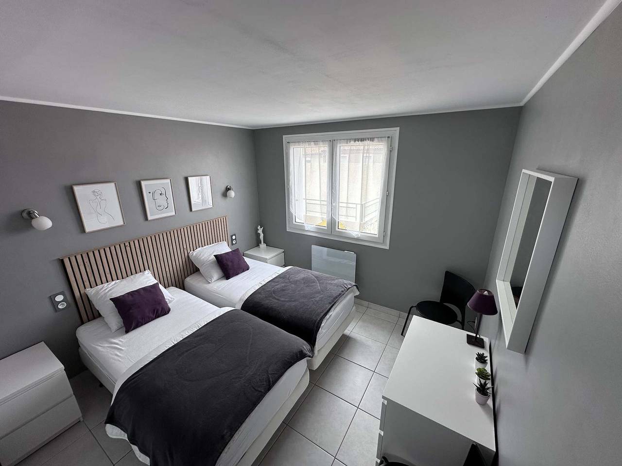 Apartamento entero, Beau T3 avec terrasse, proche du centre, climatisé, à 10 min des Thermes - Balaruc-les-Bains in Balaruc-les-Bains, Côte d'Améthyste