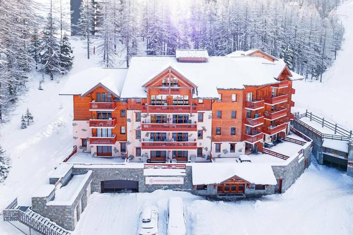 Appart’hôtel pour 7 personnes, avec balcon et piscine
